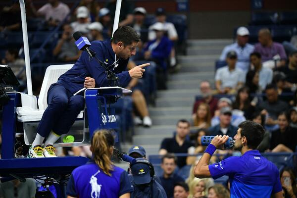 NOVAK O BEZOBRAZNOM NAVIJAČU: Zato sam pokazao na njega, znao je šta je radio! (VIDEO)