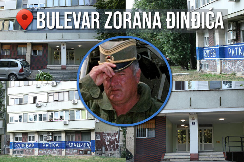 NE SMETA MI ŠTO SU NAPISALI GRAFIT ZA RATKA MLADIĆA, NEGO ŠTO JE RUŽAN: Upravnik zgrade na NBG u velikom PROBLEMU!