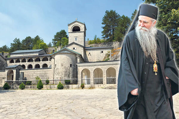 SAOPŠTENJE SPC: Arhijereji i patrijarh ujutru kreću za Cetinje