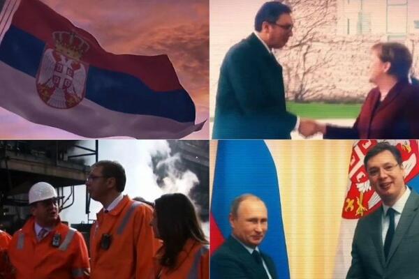 VUČIĆ OBJAVIO SNIMAK SA SNAŽNOM PORUKOM: "Budućnost koju smo nekada samo sanjali postaje naša sadašnjost!" VIDEO