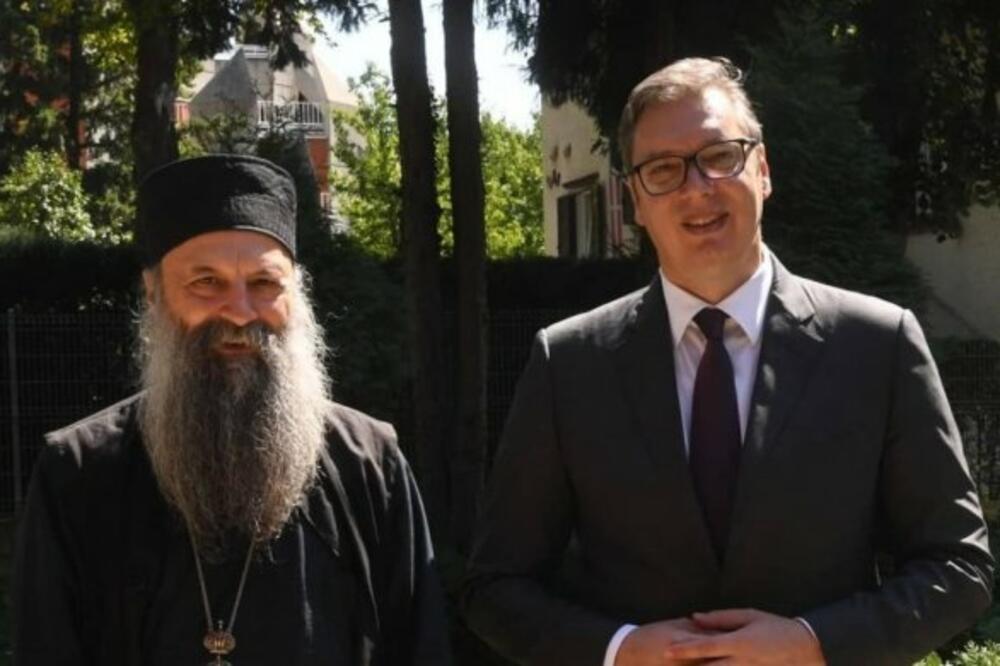 Vučić se sastao sa Njegovom svetošću patrijarhom srpskim g. Porfirijem! (FOTO)