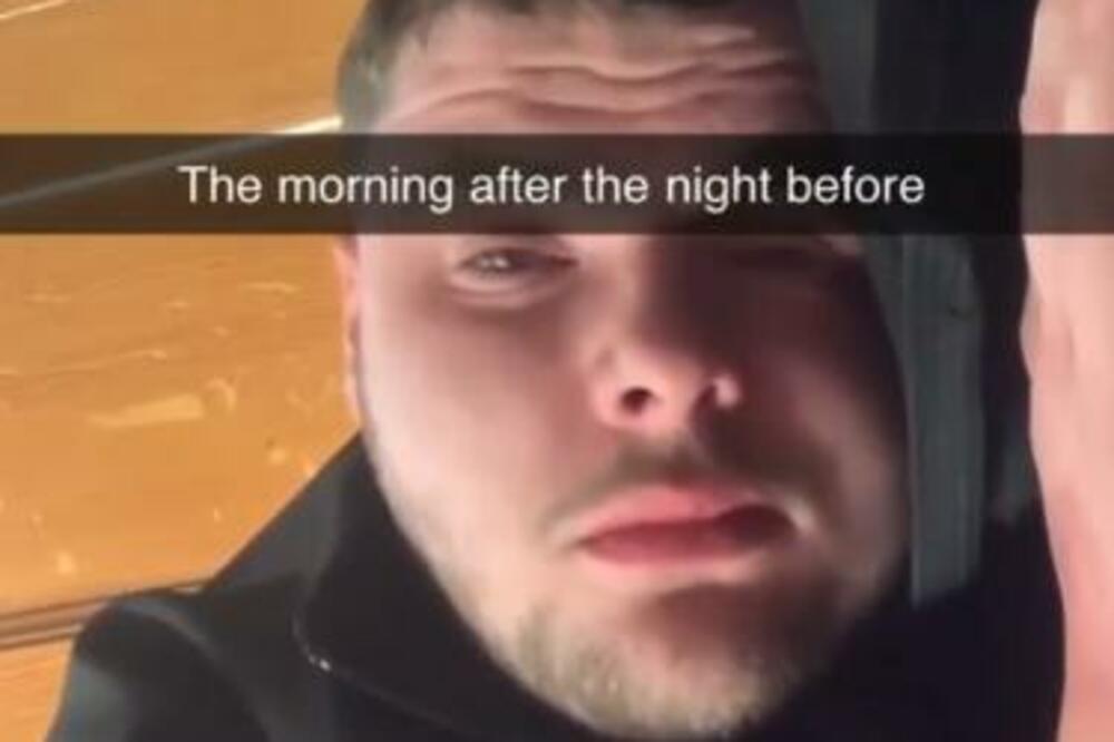 SVEDOČITE NAJLUĐEM MAMURLUKU IKADA: Probudio se na mestu koje nikome ne bi palo na pamet, OVO MORATE VIDETI (VIDEO)