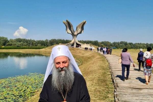 PATRIJARH PORFIRIJE SUTRA U JASENOVCU: Ovo je povod