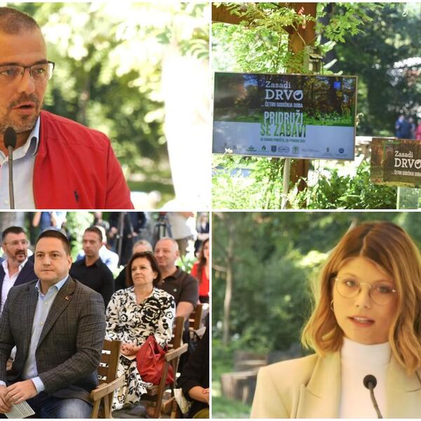 OBELEŽEN POČETAK TREĆEG CIKLUSA PROJEKTA ''ZASADI DRVO'' Ana Aleksić: Cilj nam je da Srbija bude što zelenija