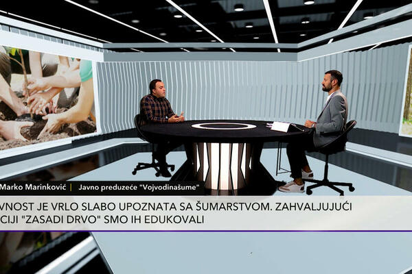 MARKO MARINKOVIĆ U PULSU SRBIJE: Šume su neupitno značajne, Srbija blizu 40 odsto pod šumama