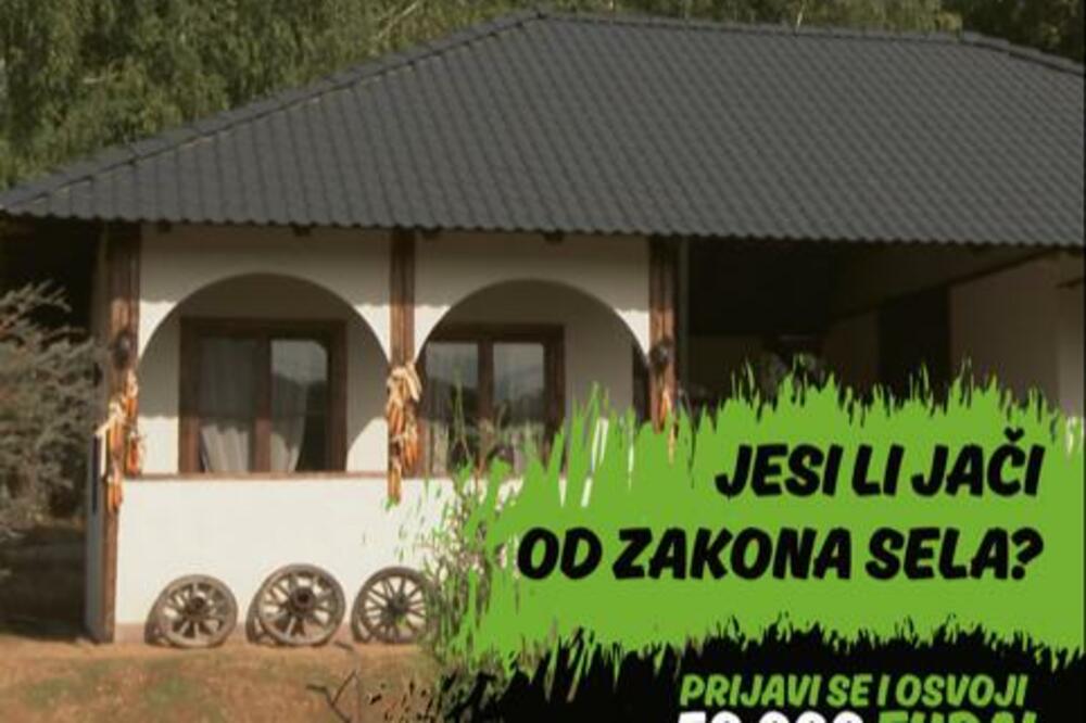 POBEDNIK OSVAJA 50.000 EVRA! Ostalo je još malo vremena da se prijavite za najveći regionalni rijaliti šou "Selo"!