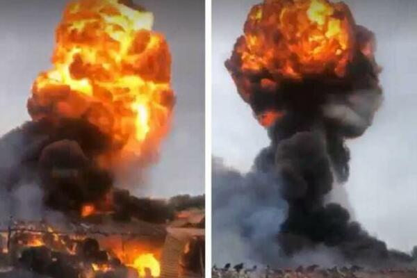 "STRAŠNO JE BILO, PRAVI UŽAS": Eksplodiralo stotine litara NAFTE, u stravičnom požaru izgorele i životinje! (VIDEO)