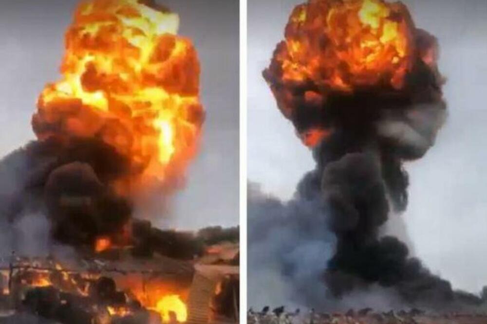 "STRAŠNO JE BILO, PRAVI UŽAS": Eksplodiralo stotine litara NAFTE, u stravičnom požaru izgorele i životinje! (VIDEO)