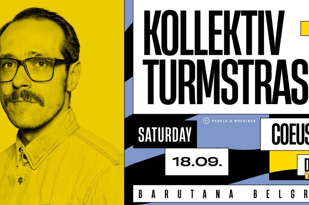 Lajv izvođenje Kollektiva Turmstrasse iz Nemačke, sutra u Barutani