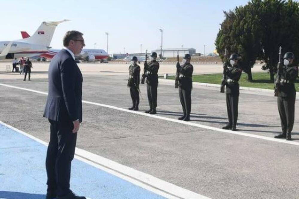 VUČIĆ STIGAO U ISTANBUL: Predsednik u poseti TURSKOJ! (FOTO)