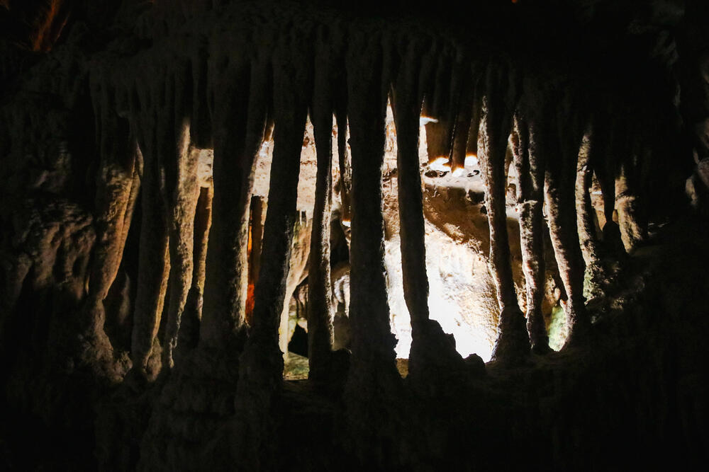 Resavska pećina, Resavska, Dvorane