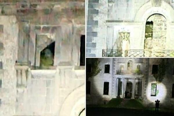 ZAKORAČILI U OZLOGLAŠENU VILU PA UGLEDALI DUHA NA PROZORU: Snimljen JEZIV prizor, UVERITE SE I SAMI (FOTO)