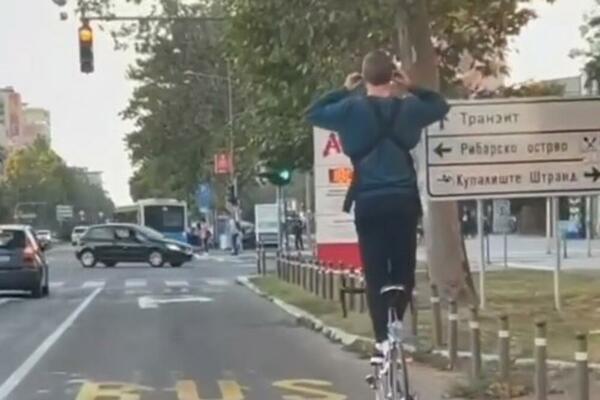 NOVOSAĐANI U ŠOKU: Prizor sa Mosta slobode zaprepastio sve, posledice su mogle biti KOBNE! (VIDEO)