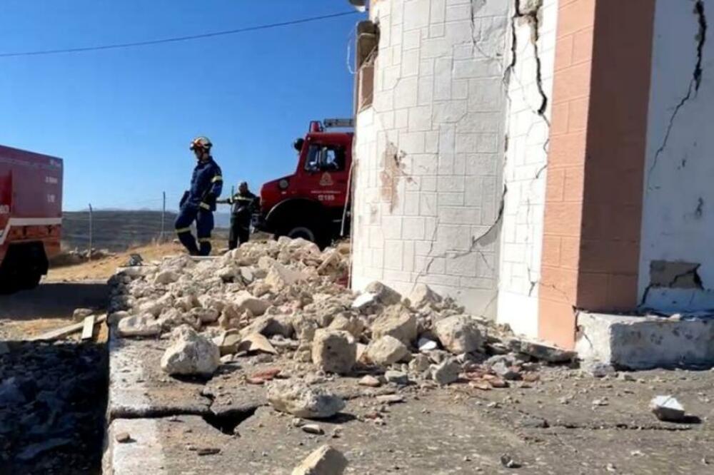 JOŠ JEDAN JAK ZEMLJOTRES POGODIO KRIT: Šesti po redu od jutros!