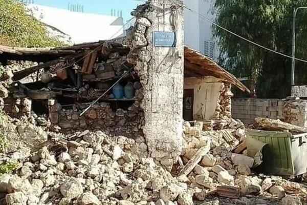 DRAMA NA KRITU: Dvoje ljudi blokirano u oštećenim zgradama nakon RAZORNOG ZEMLJOTRESA! (FOTO/VIDEO)