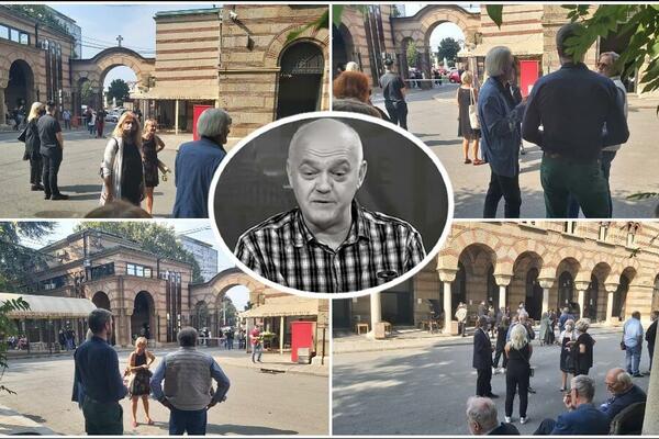 SAHRANJEN NENAD NENADOVIĆ: Boda, Kojo, Lutkić, Pele se oprostili od prijatelja, porodica neutešna (FOTO)(VIDEO)