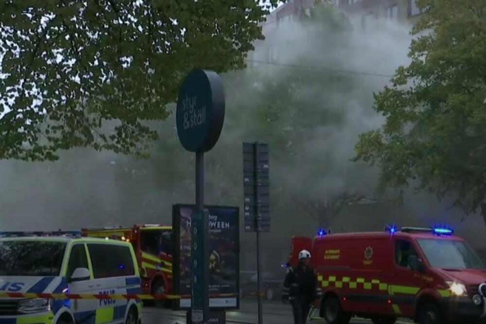 SNAŽNA EKSPLOZIJA U ŠVEDSKOJ: Povređeno više od 20 osoba, u toku EVAKUACIJA stanara zgrade u Geteborgu! (VIDEO)