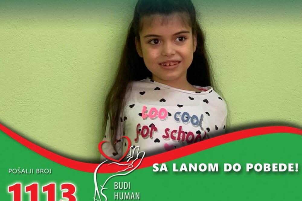 LANA (9) BOLUJE OD RETKE, NEIZLEČIVE BOLESTI: Jedina NADA je da otputuje u HJUSTON u BOLNICU!