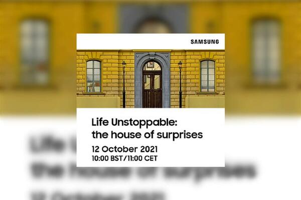 Samsung virtuelni događaj “Life Unstoppable: the house of surprises”