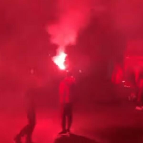 GOREO JE BEOGRAD: Navijači Zvezde pravili LUDNICU! Pojavio se i SNIMAK! Kanga dominirao (VIDEO)