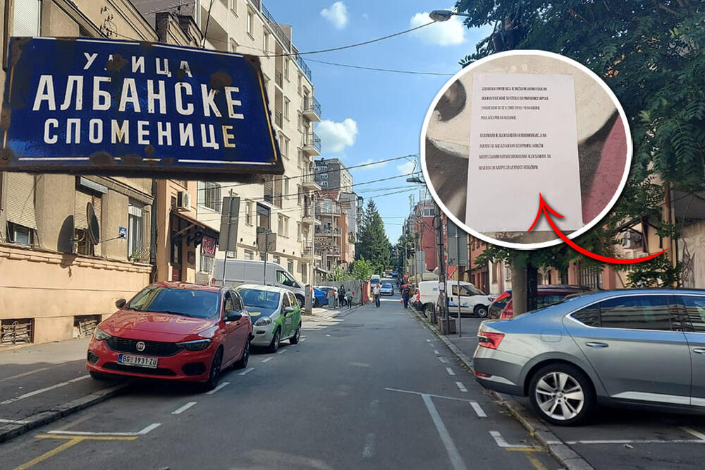 EKIPA ESPRESA OKAČILA KOMPLETNO OBJAŠNJENJE POREKLA "ALBANSKIH SPOMENICA": Tabla se opet vidi, vandali ispali GLUPI