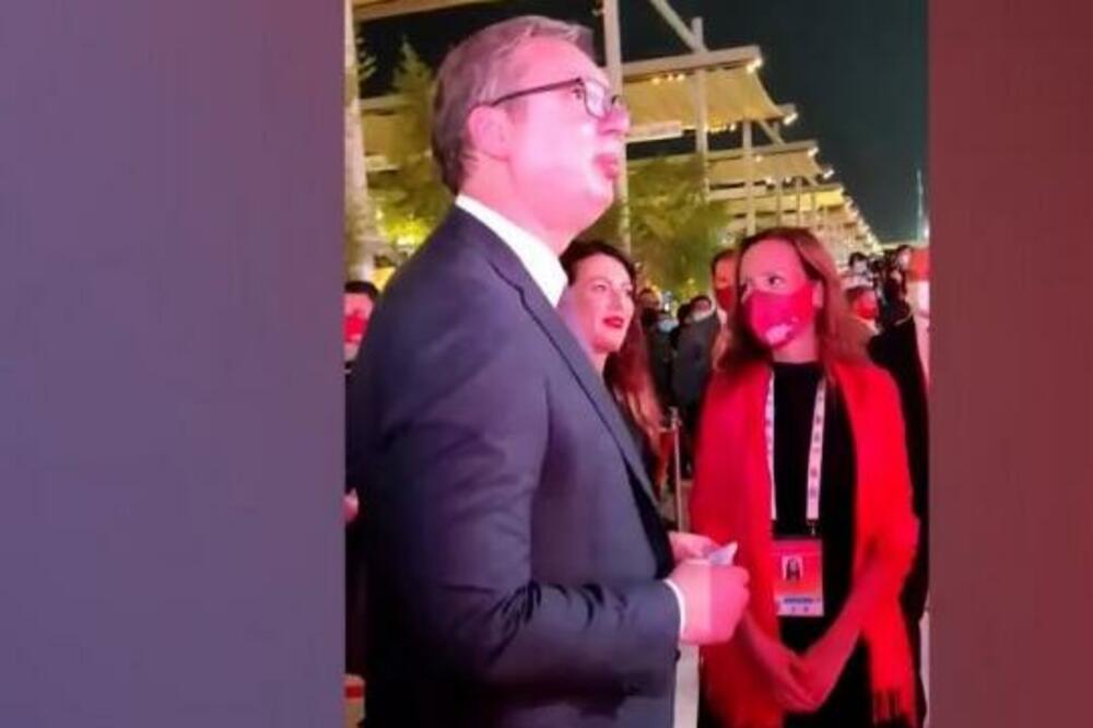 SRBIJA MEĐU NAJMOĆNIJIMA: Vučić u Dubaiju otvara srpski paviljon