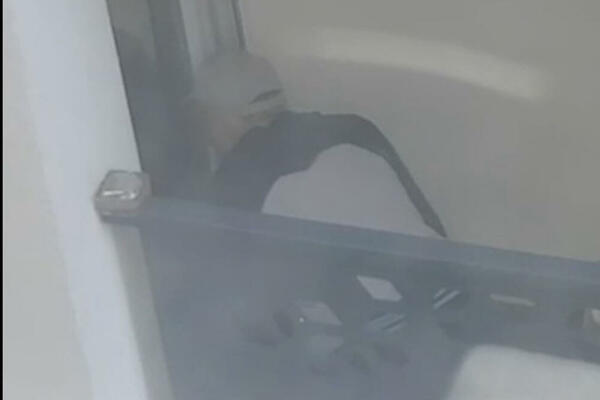 PROVALNIK UHVAĆEN DOK JE OBIJAO STAN NA ZVEZDARI: Međutim, nešto ga je OMELO, gledajte samo (VIDEO)