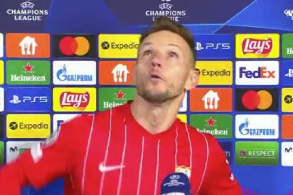 NAVIJAČ GAĐAO RAKITIĆA FLAŠOM PIVA: Hrvat se samo nasmejao! (VIDEO)