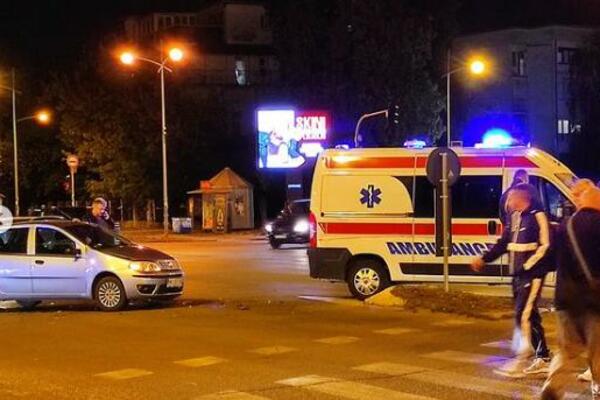 SAOBRAĆAJNA NEZGODA U NOVOM SADU: Sudarili se auto i sanitet hitne pomoći!