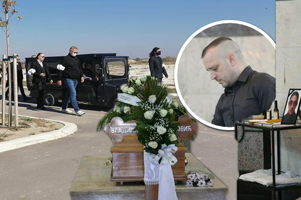 SAHRANJEN VLADIMIR MARJANOVIĆ! Zoran skrhan BOLOM, kovčeg spušten u zemlju (FOTO)