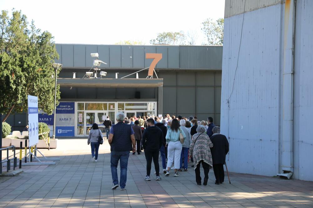 Beogradski sajam, Vakcinacija