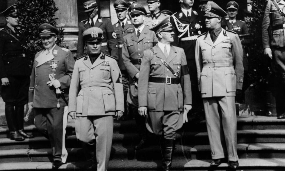 Benito Musolini, Adolf Hitler