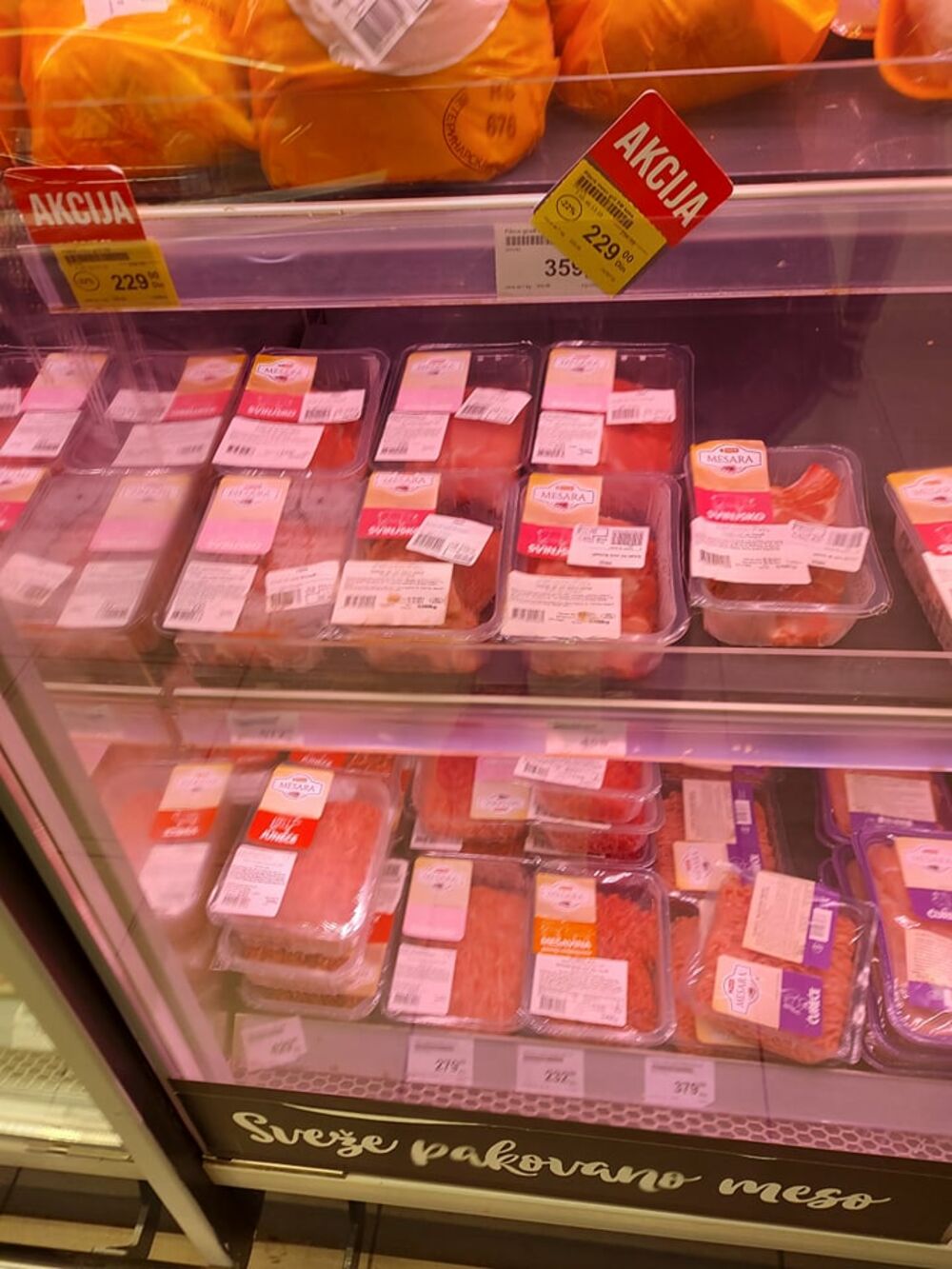 Cene, Ulje, Brašno, Šećer, Hleb, Meso