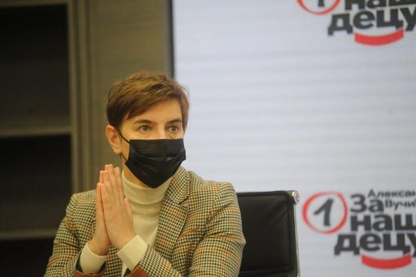 Ana Brnabić: Samo vakcinacija je rešenje, sve ostalo su polumere i produžavanje agonije