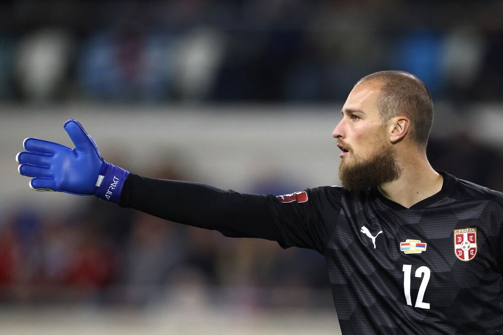 Predrag Rajković u dresu reprezentacije Srbije