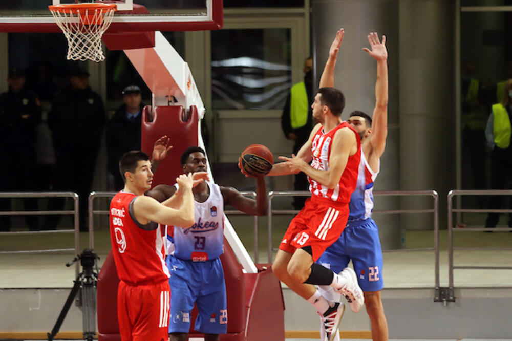 ZVEZDA NIJE USPELA DA SE VRATI POSLE LOŠEG POLUVREMENA: Igokea iznenadila izabranike Dejana Radonjića (FOTO)