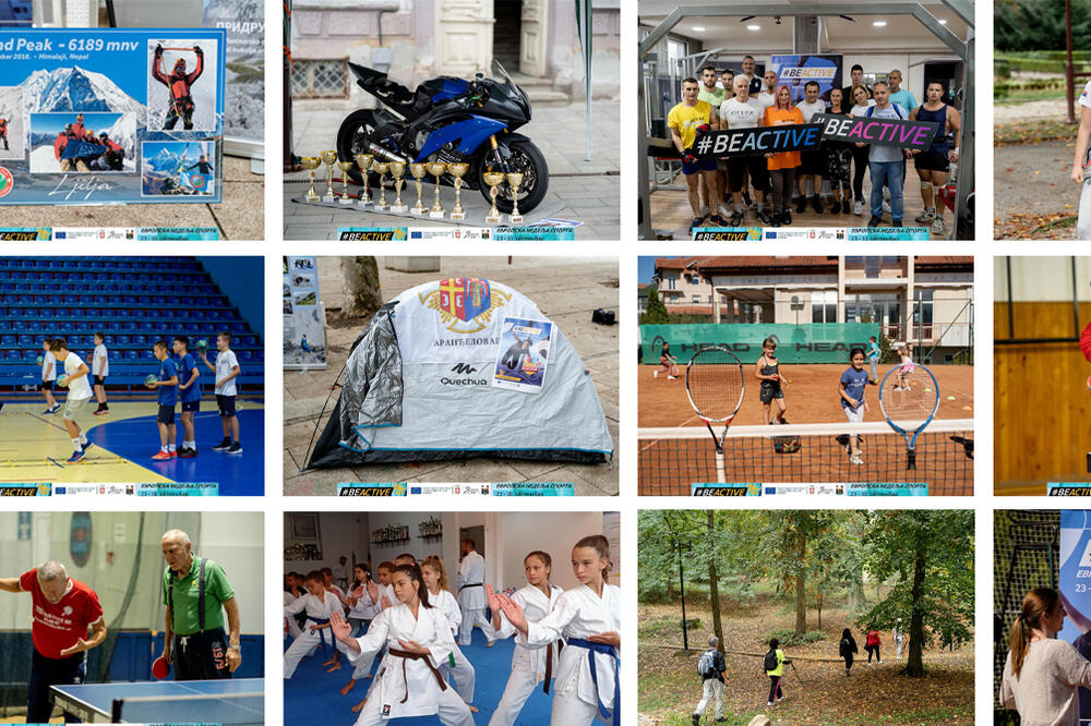 TRIJUMF EVROPSKE NEDELJE SPORTA U ARANĐELOVCU: Promovisani brojni talenti, discipline i zdrav život! (FOTO/VIDEO)