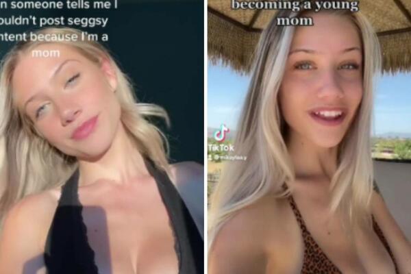 SLIKE VRELE MLADE MAME ZAPALILE TIKTOK: Govorili joj da ne treba takve slike da izbacuje, ona UZVRATILA SMELO!