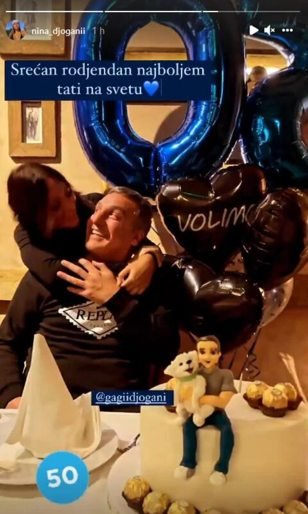 Gagi Đogani, 50. rođendan