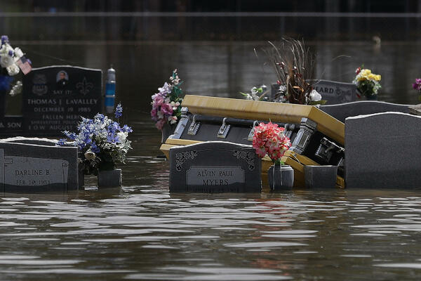 GORE NEGO U HOROR FILMOVIMA: Uragan "prekopao" groblja, sanduci sa telima po ulicama!