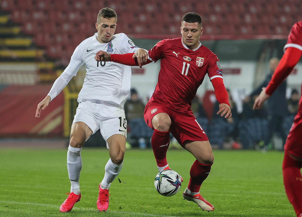 Fudbalska reprezentacija Srbije, Luka Jović, Fudbalska reprezentacija Azerbejdžana