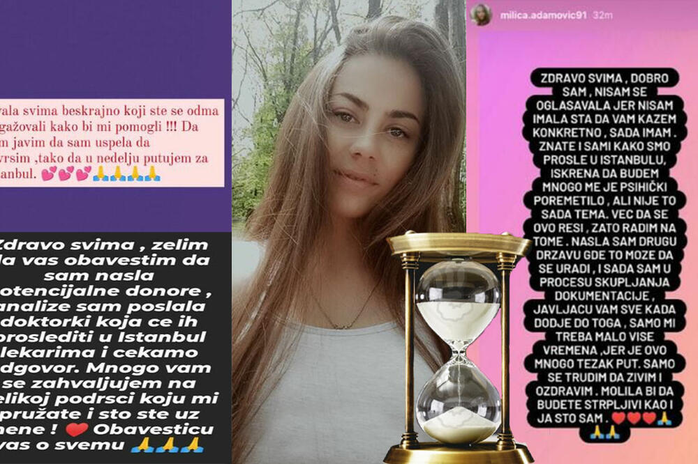 "NEMAM SNAGE, OVO PREDUGO TRAJE": Milica ponovo ostala bez DONORA, a vreme joj ističe, vratila se na početak BORBE