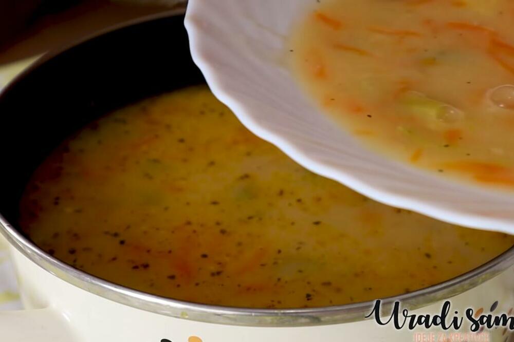 PROBAJTE VITAMINSKU ČORBU OD POVRĆA: Brzo i ukusno čorbasto jelo od 5 vrsta povrća! (RECEPT)