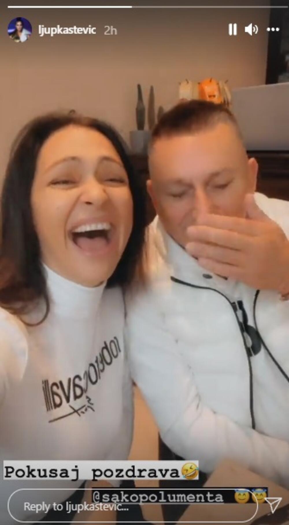 Šako Polumenta, Ljupka Stević