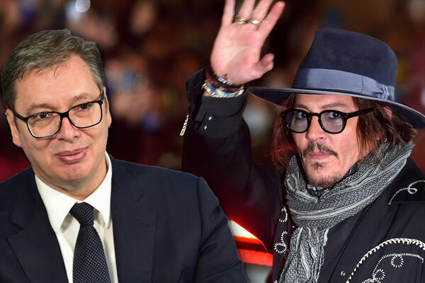 DŽONI DEP SUTRA NA VEČERI SA VUČIĆEM: Poznat razlog posete HOLIVUDSKE ZVEZDE