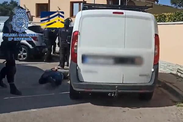 ISPLIVAO SNIMAK HAPŠENJA VOĐE BALKANSKOG KARTELA! Španci nisu štedeli Zlatana, dobili su dojavu iz Slovenije! VIDEO