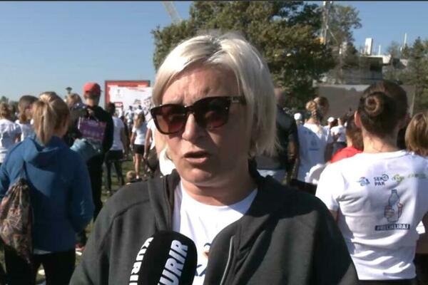 OLIVERA JEVTIĆ UČESTVOVALA U DM ŽENSKOJ TRCI: Dame slavile zdravlje i zaštitu životne sredine