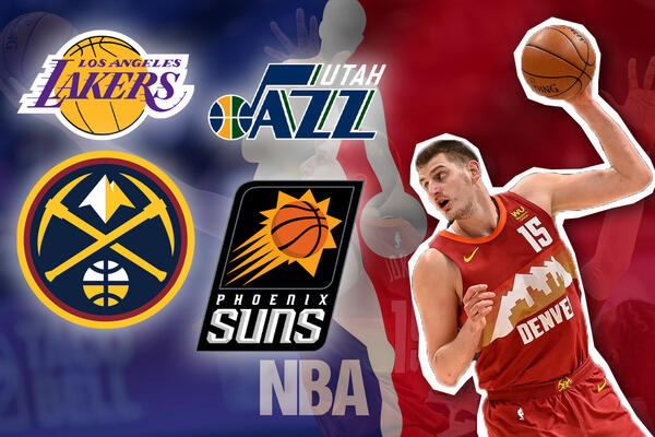 KUVA NA ZAPADU NBA LIGE, PROCENITE KO JE FAVORIT: Konkurencija NIKAD jača! Mogu li JOKIĆ ili LUKA do prstena?