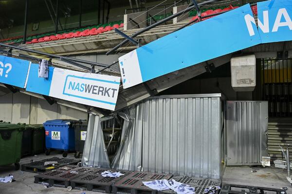 SLEDI TEMELJNA ISTRAGA: Holandske vlasti zbog sigurnosti zatvorile stadioin u Nijmegenu (FOTO)