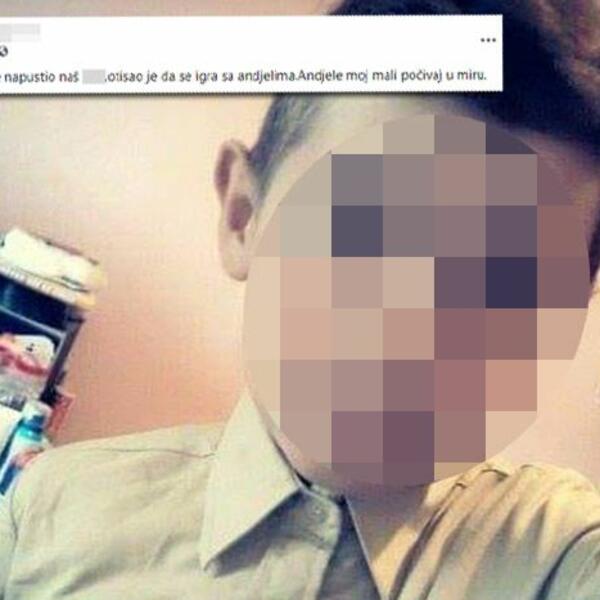 POTRESNE REČI STRICA PREMINULOG DEČAKA IZ KRUŠEVCA: "Otišao je da se igra sa anđelima"